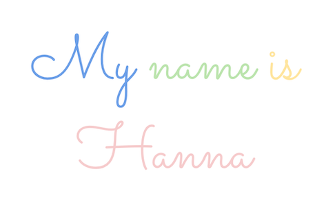 My name is Hanna